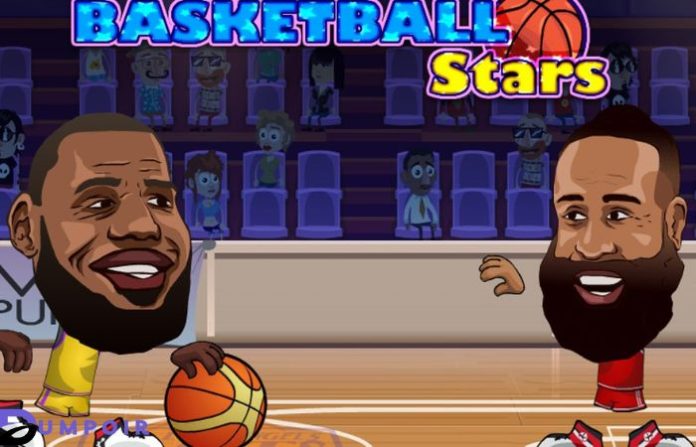 Cartoon basketball game featuring basketball stars. Play free online unblocked games at Totally Science.